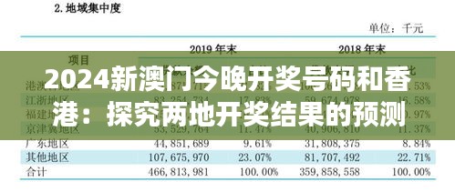 2024今晚新澳开奖号码｜数据解释说明规划