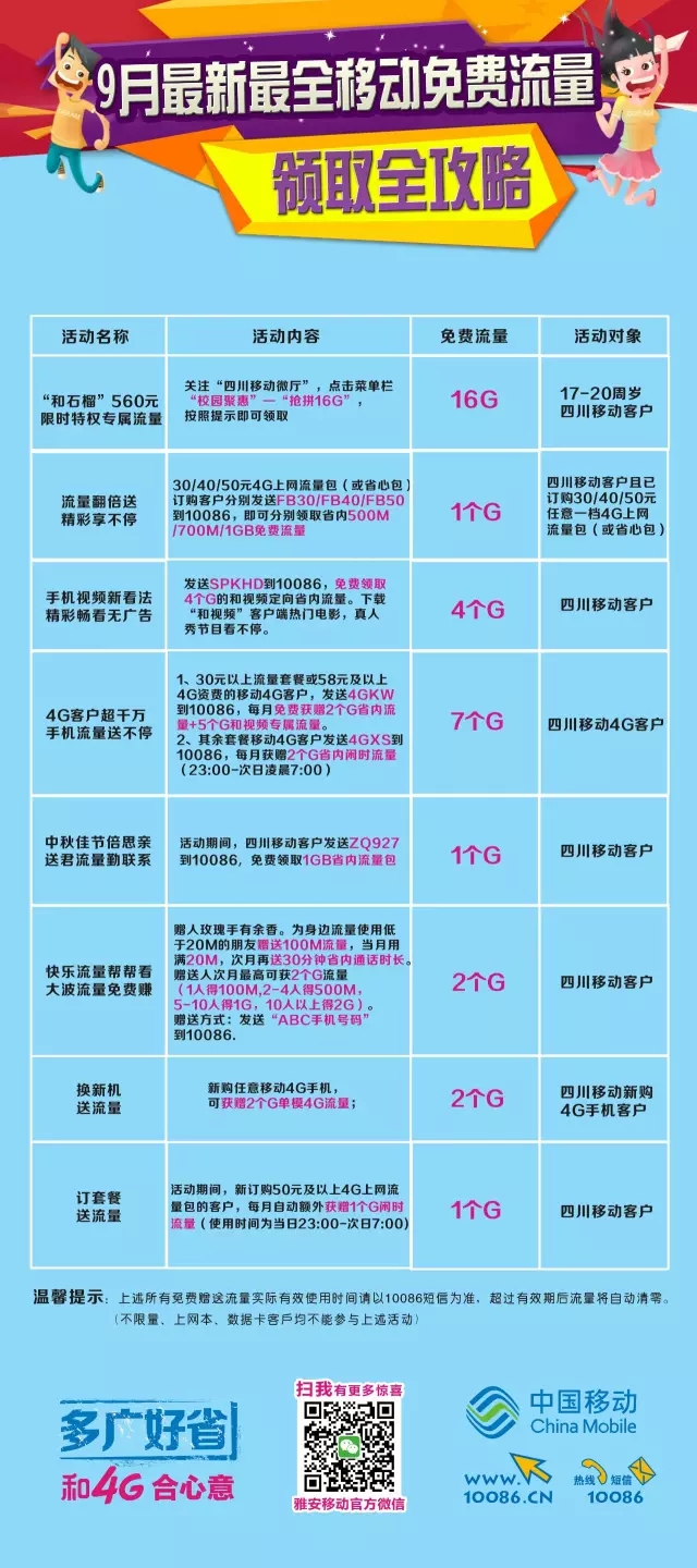 四川移动最新活动引领通讯潮流，畅享移动新生活